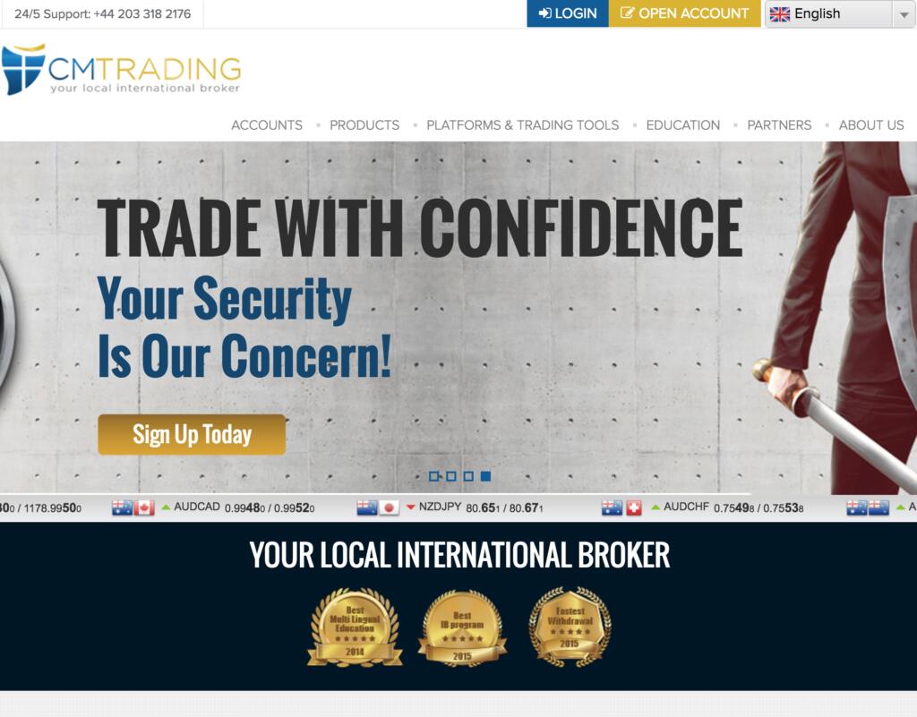 cm trading broker review