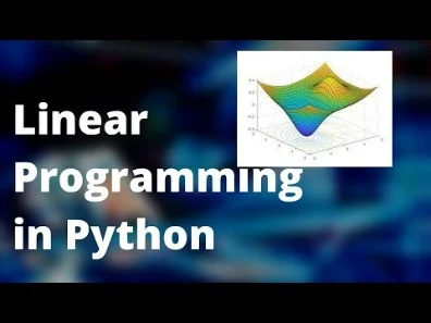 Linear Programming In Python