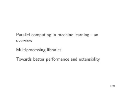 Python Libraries For Parallel Processing